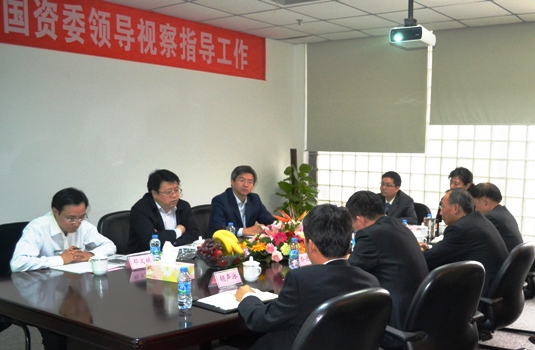 北京市国资委、国资公司向导到菠菜担保网视察指导事情