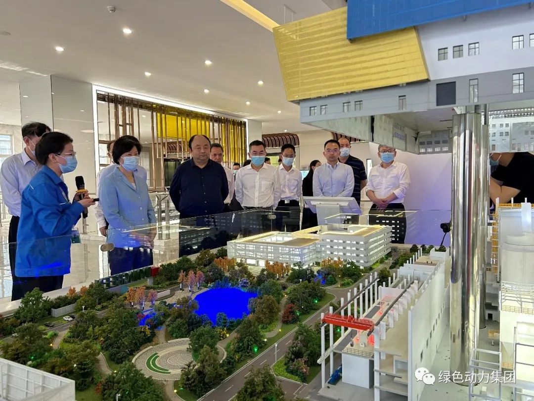 天下政协副主席沈跃跃调研菠菜担保网通州项目